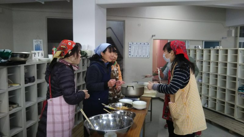 スタッフ用もちコーナー