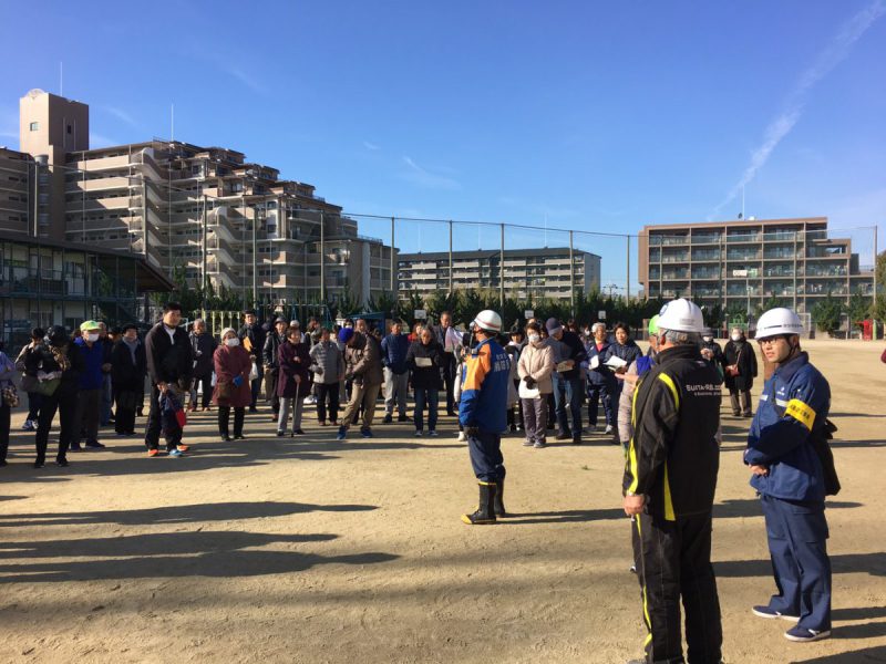 消防団訓練説明