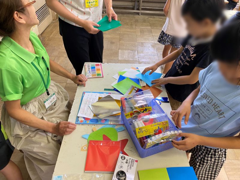 みこしの飾り作製前