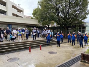 水消火器訓練説明